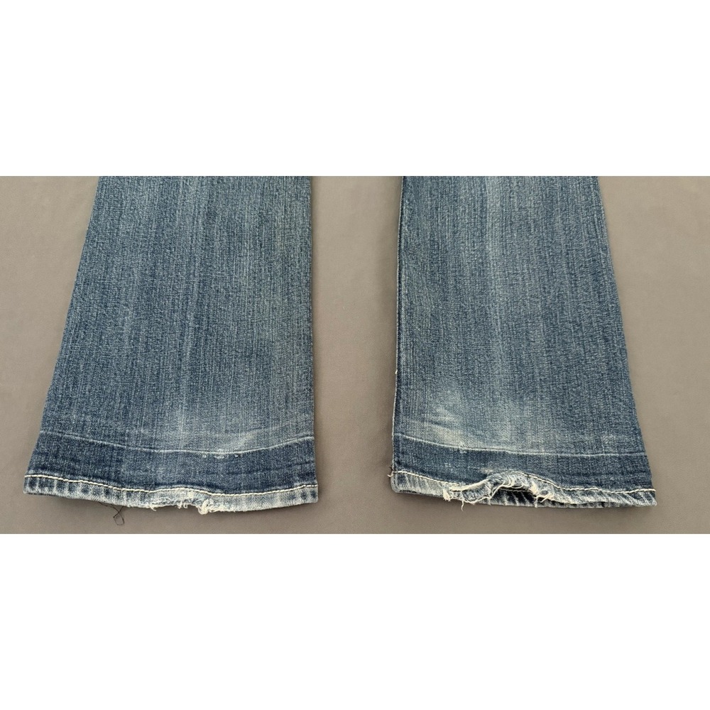 Miss Me Jeans Womens Size 28 Bootcut Medium Wash Embroidered Embellished Stretch - Picture 15 of 15